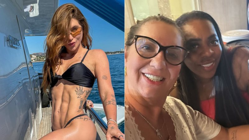 Margareth Serrão postou foto com a mãe de Vini Jr.