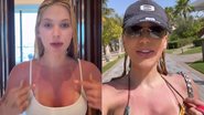 Virginia Fonseca mostrou queimadura de sol em vídeo