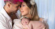Virgínia Fonseca e o marido, Zé Felipe, com a filha do casal - Foto: Reprodução / Instagram