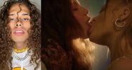 Luísa e Carol lançaram a música 'Tentação' nesta quinta-feira e protagonizaram um beijão - Foto/Reprodução