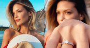 Vitória Strada exibe anel de noivado em foto no Instagram - Foto: Reprodução / Instagram@vitoriastrada_