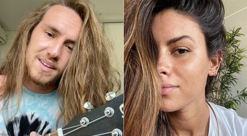 Vitor Kley contou que ele e a namorada, Carolina Loureiro, choraram em chamada de vídeo - Foto: Reprodução/ Instagram