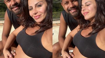 Viviane Araújo e Guilherme Militão, seu marido - Foto: Reprodução / Instagram
