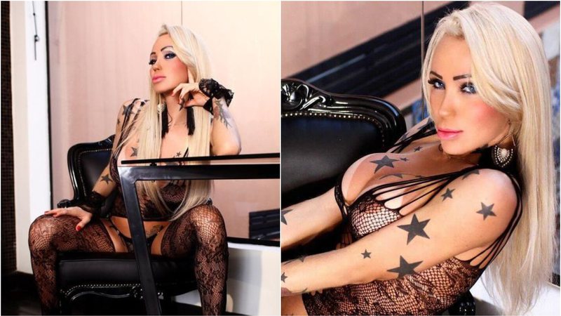 A modelo trans Fabíola Voguel revelou que fez parte de um trisal - Foto: Reprodução/Instagram