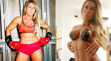 Fisiculturista Andréa Sunshine é conhecida como "Vovó Fitness" - Foto: Reprodução / Instagram