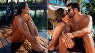 Wanessa postou fotos em clima de romance com o namorado