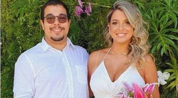 Louiz Carlos e a esposa, Thays de Souza: festa de casamento acontece em dezembro - Foto: Reprodução / Instagram