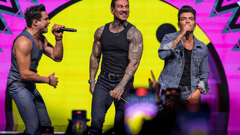 Os Caras do Arrocha” gravam DVD em Goiânia com ingressos esgotados e participações especiais - Reprodução Instagram