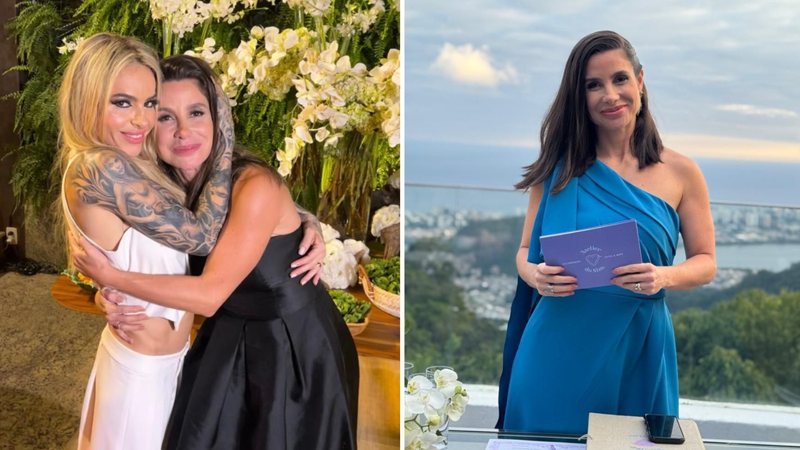 Maria Paula Zommer já celebrou a união de celebridades como Cacá Werneck e Monique Evans - Fotos: Divulgação