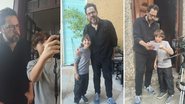 Davi Malizia aceitou o convite do diretor Fernando Ceylão para acompanhar as gravações - Fotos: Divulgação