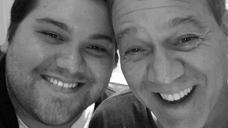 Wolfgang Van Halen e o pai, Eddie: guitarrista morreu em outubro - Reprodução/Instagram