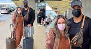 Carla Perez e Xanddy em aeroporto - Reprodução/Instagram@carlaperez