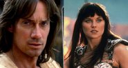 Kevin Sorbo e Lucy Lawless - Reprodução