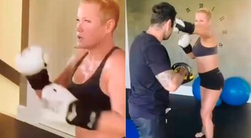 Chico Salgado mostrou Xuxa praticando luta - Foto: Reprodução/ Instagram@chico_salgado