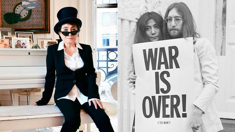Yoko Ono está processando Frederic Seaman em R$ 850 mil - Foto: Reprodução/ Instagram@yokoono