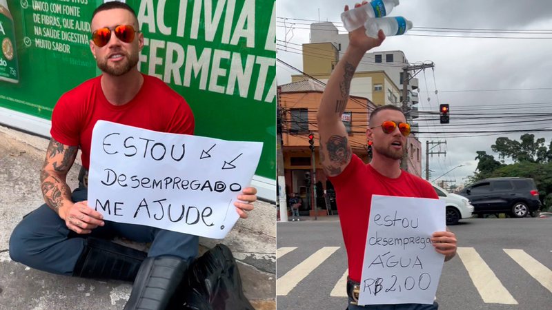 Yuri Bonotto fez vídeo trabalhando na rua após fim do programa de Eliana - Foto: Reprodução/ @yuribonotto.oficial