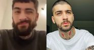 Músico teve registros vazados enquanto realizava etapa de verificação facial do app - Reprodução / Instagram / Twitter