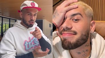 Zé Felipe contou que vai reduzir consumo de bebidas alcoólicas