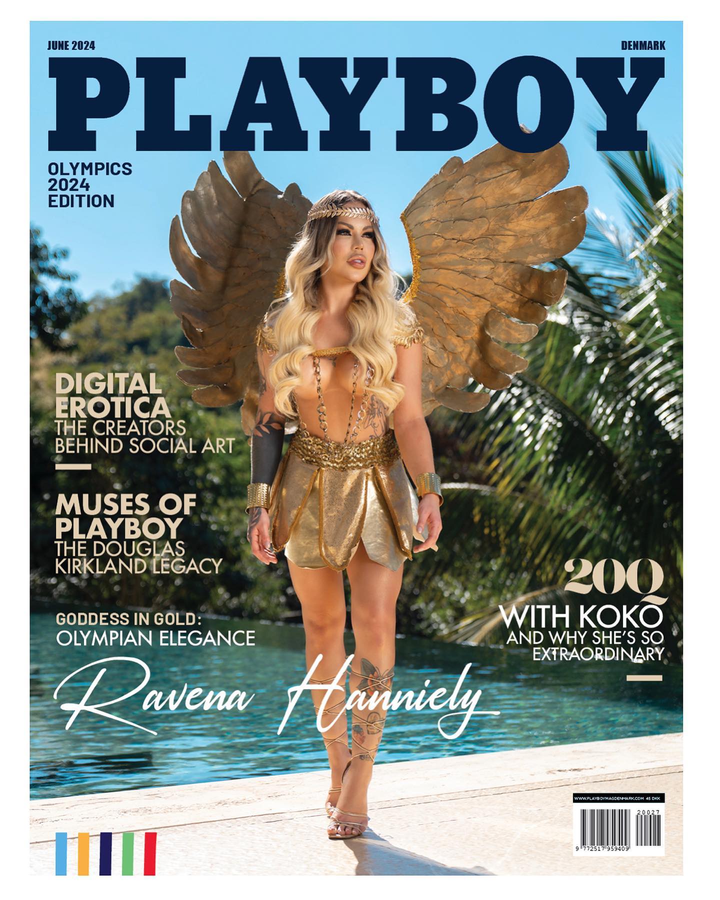 Ravena Hanniely foi eleita “deusa dos Jogos Olímpicos” pela Playboy - Foto: Pedro Woch Rodrigues/ CO Assessoria