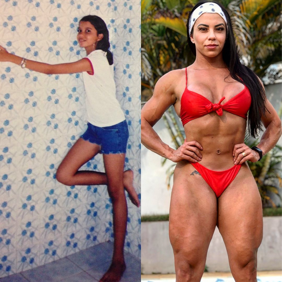Bruna Neves mostrou evolução de seu corpo após 15 anos de treinos - Foto: Reprodução/ Instagram@brunavidafit