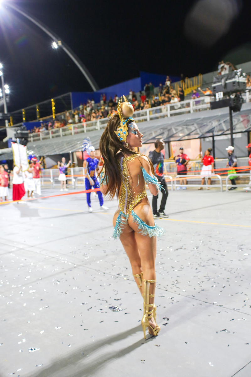 Mari Marquini é Musa no Carnaval de São Paulo