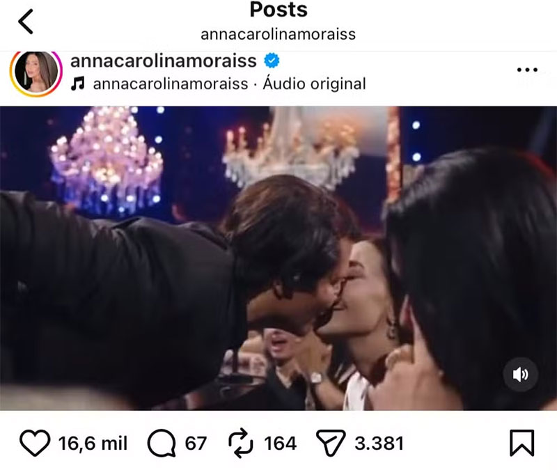 Anna Carolina Morais desabafou nas redes sociais ao falar sobre a separação - Foto: Reprodução/ Instagram@annacarolinamoraiss