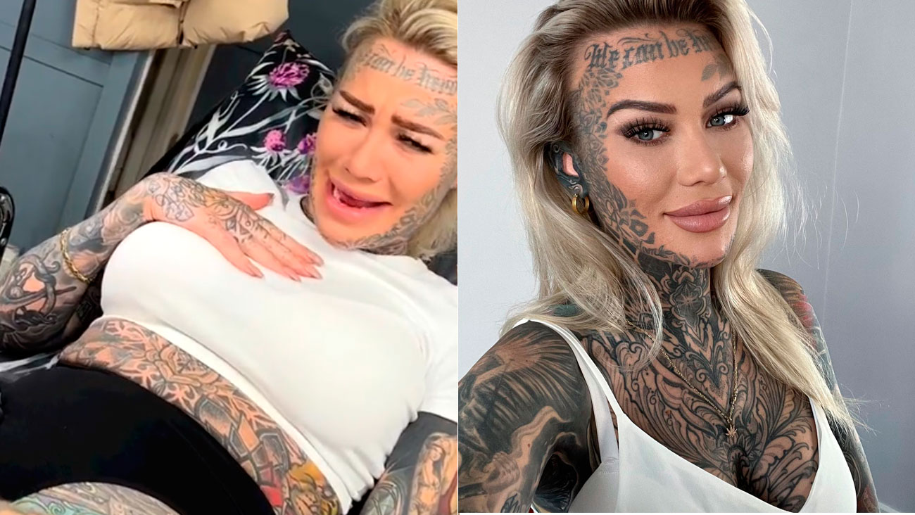 Cenapop · Modelo do OnlyFans faz careta ao tatuar parte íntima: “Minha  florzinha”