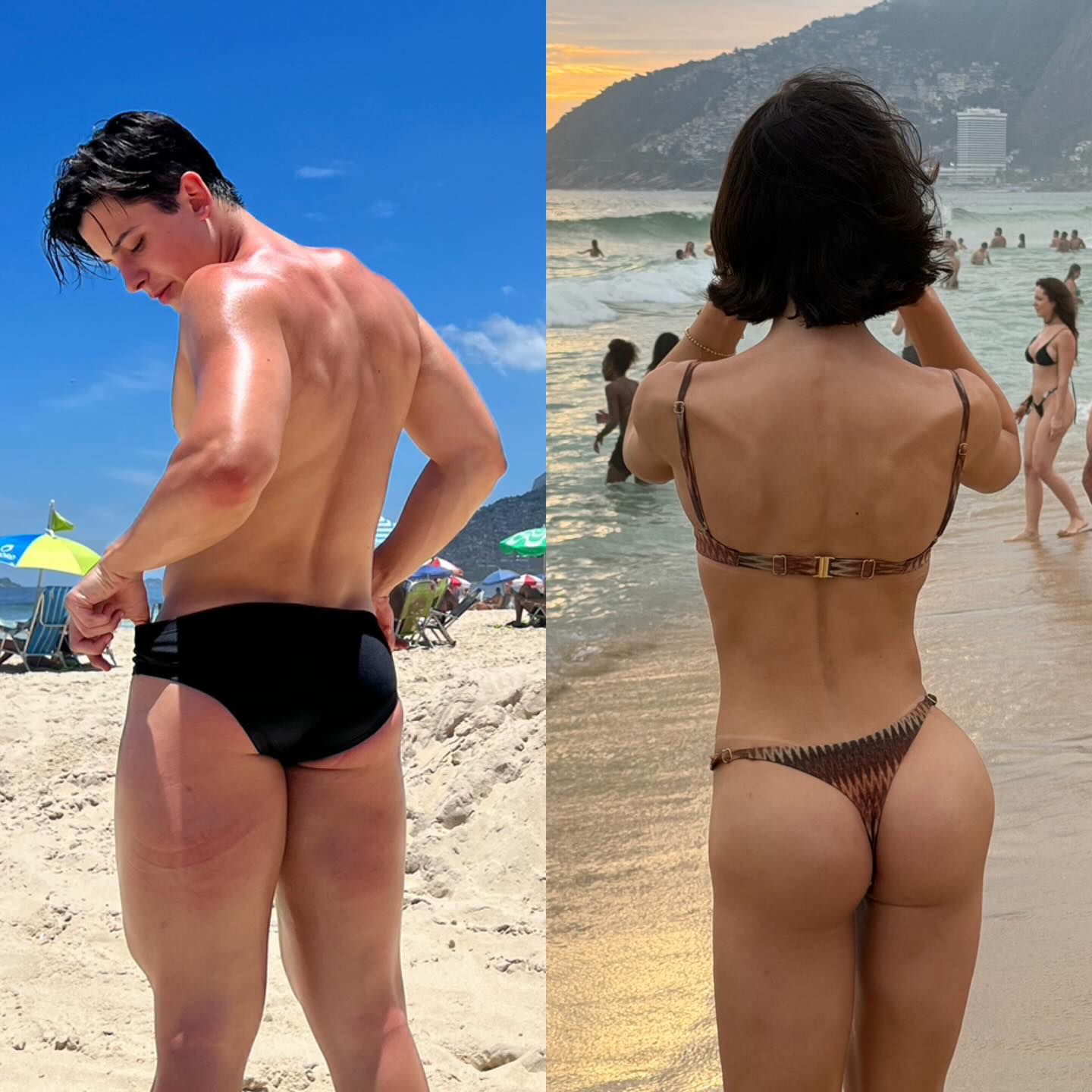 Bella Longuinho mostrou antes e depois de sua transição de gênero - Foto: Reprodução/ Instagram@bella_longuinho