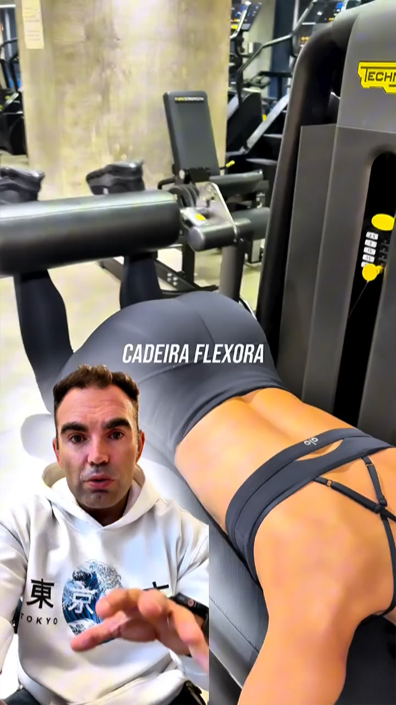 Chico Salgado esmiuçou treino de glúteos de Bruna Marquezine - Foto: Reprodução/ Instagram@chico_salgado