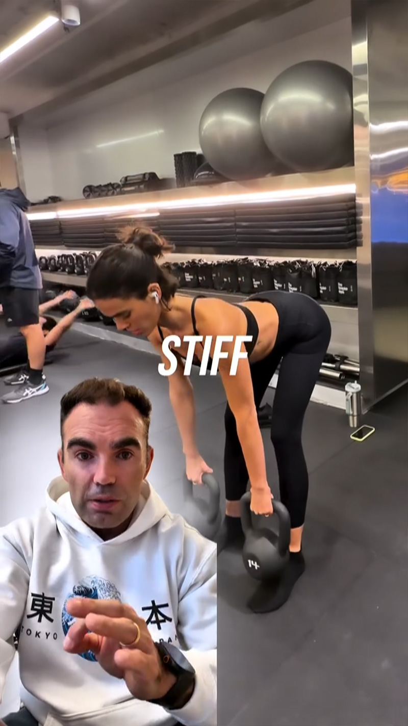 Chico Salgado esmiuçou treino de glúteos de Bruna Marquezine - Foto: Reprodução/ Instagram@chico_salgado