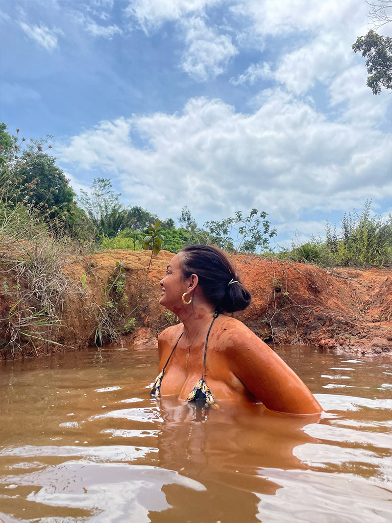 Carmen Reis recorreu a tratamentos de beleza naturais em preparação para o carnaval - Foto: Divulgação/ CO Assessoria