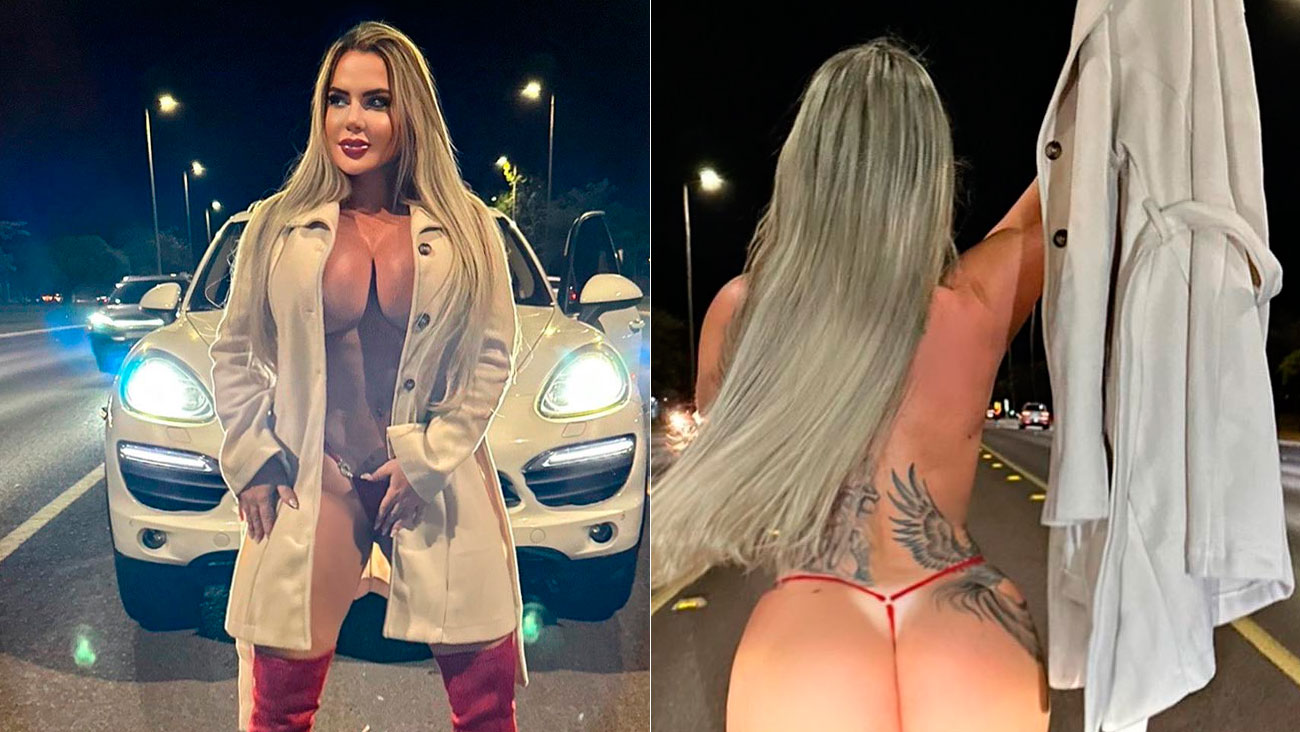 Cenapop · Denise Rocha posa de topless e exibe o bumbum no “menor  fio-dental do mundo”