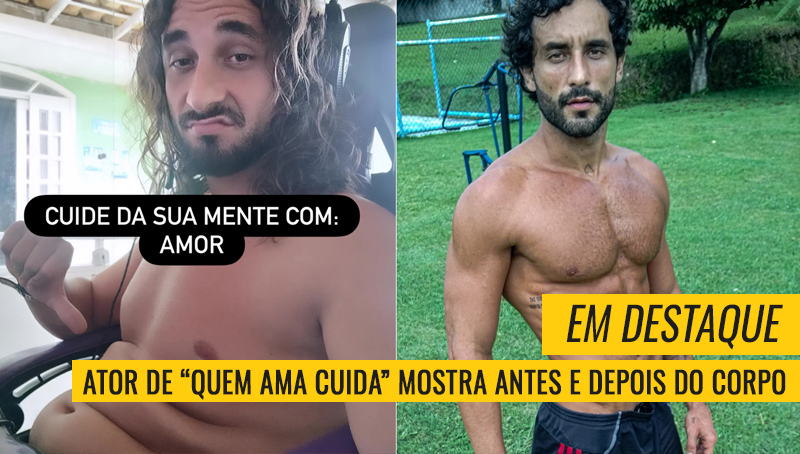 Gabriel Reif impressionou seguidores ao mostrar antes e depois - Foto: Reprodução/ Instagram@gabrielreif