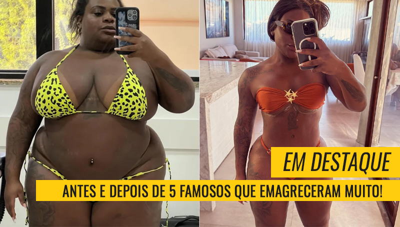 Famosos que emagreceram muito