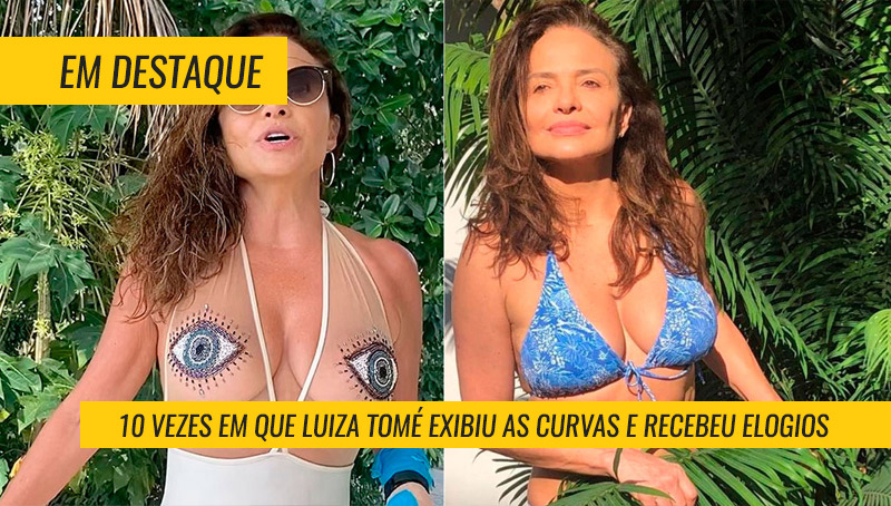 Luiza Tomé exibe as curvas