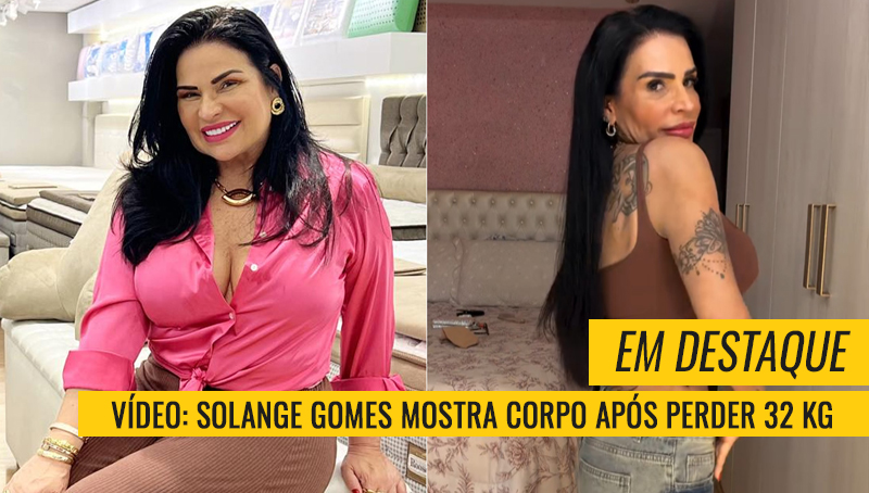 Solange Gomes fez vídeo para falar sobre emagrecimento - Foto: Reprodução/ Instagram@gomessolange