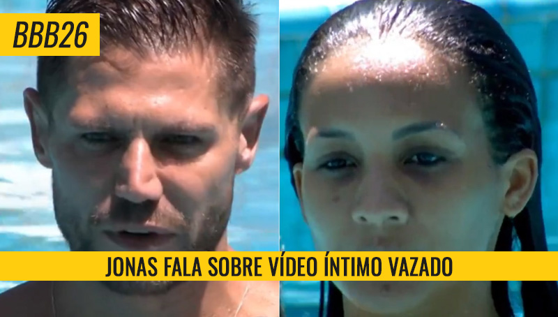 Jonas BBB vídeo íntimo