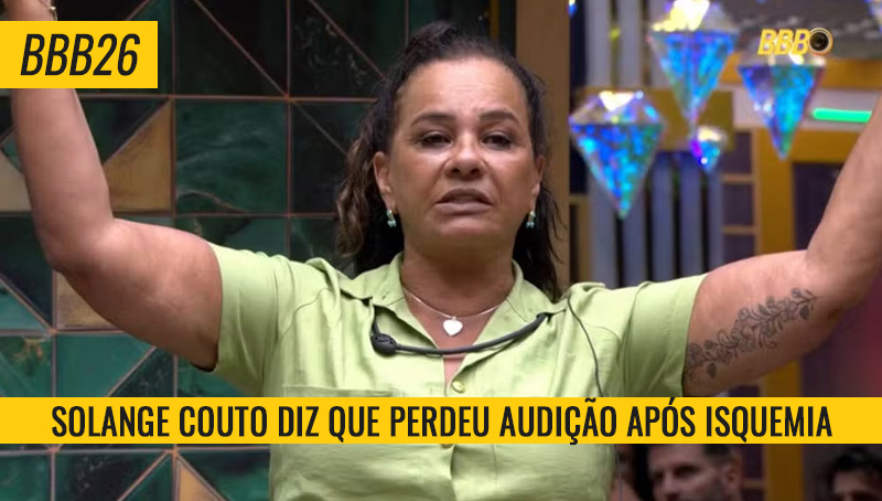 Solange Couto isquemia