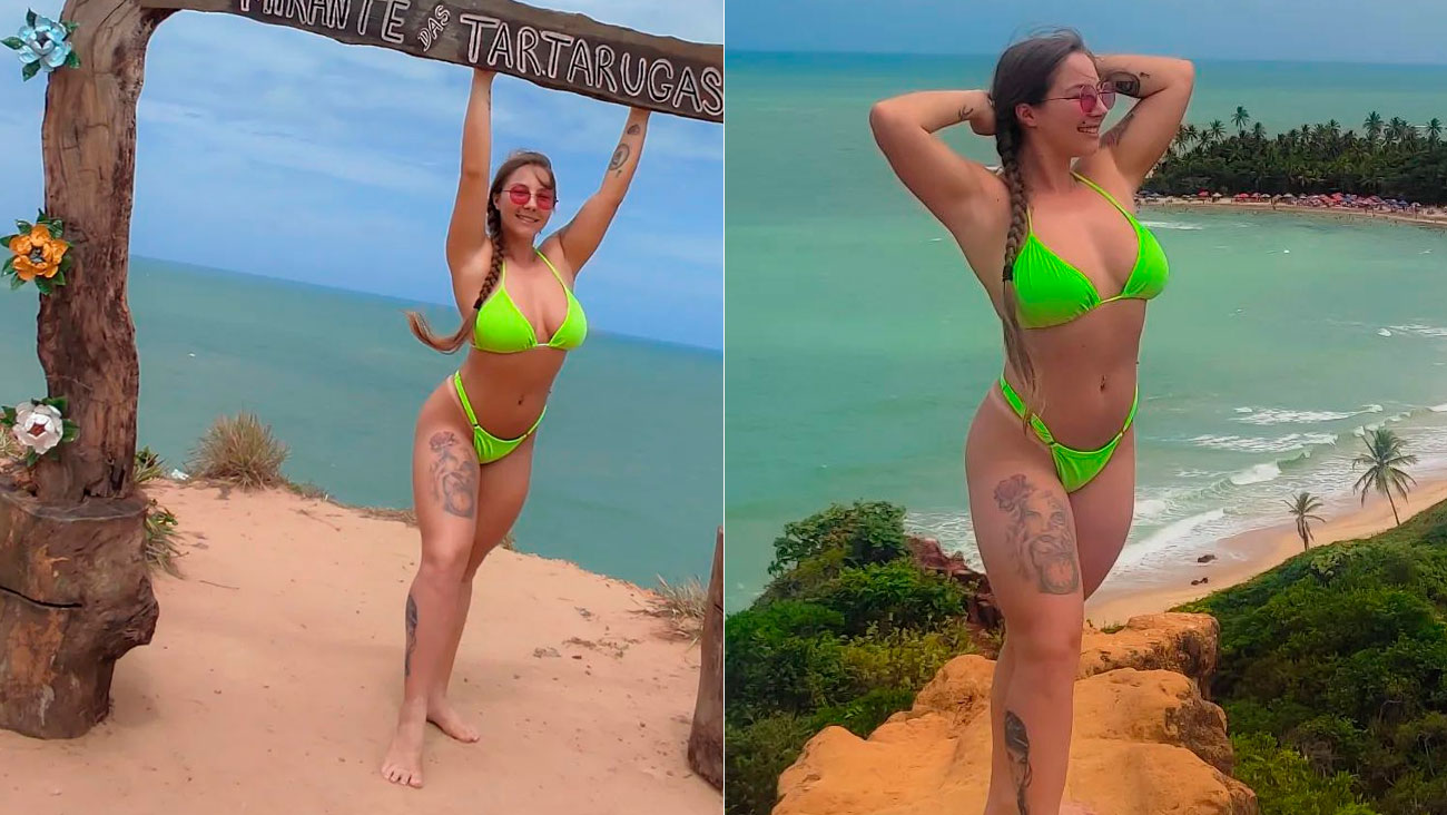 Cenapop · Ex-professora do PR passa perrengue durante ensaio para o  OnlyFans em praia de nudismo