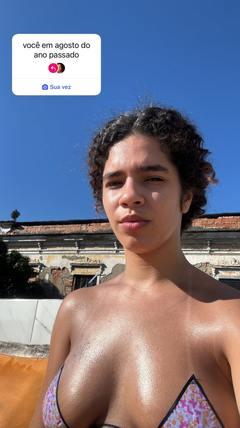 Ex-BBB Maria mostrou mensagem que recebeu de homem casado - Foto: Reprodução/ Instagram@eumaria