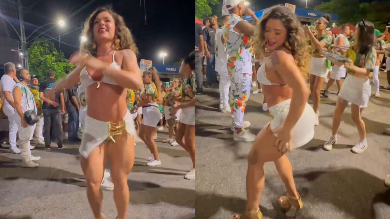 Cenapop · Rainha da Mocidade que teve vídeo vazado exibe corpo sarado em  novo ensaio de rua