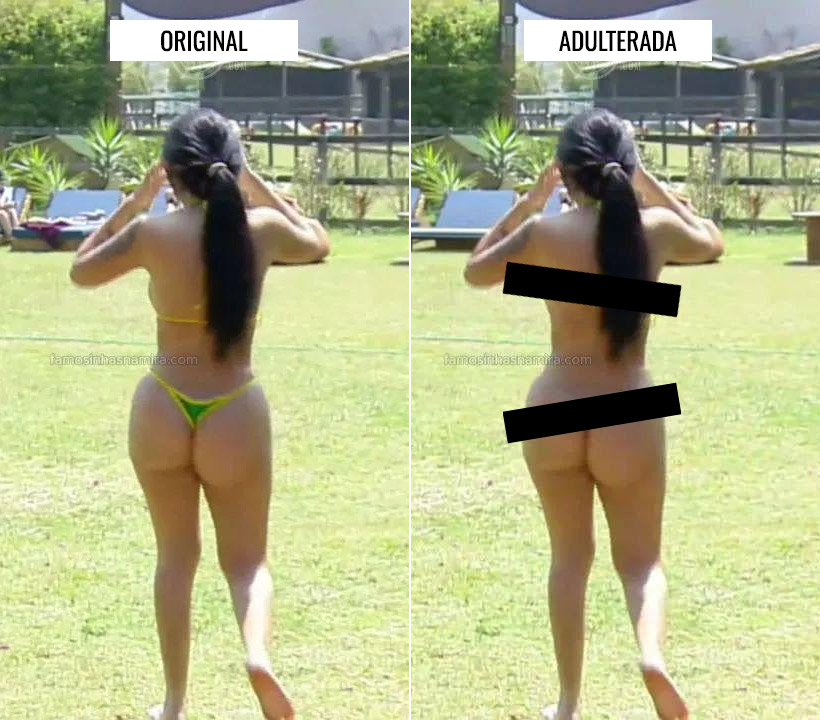 Fernanda Campos teve fotos adulteradas por IA compartilhadas nas redes sociais - Foto: Reprodução