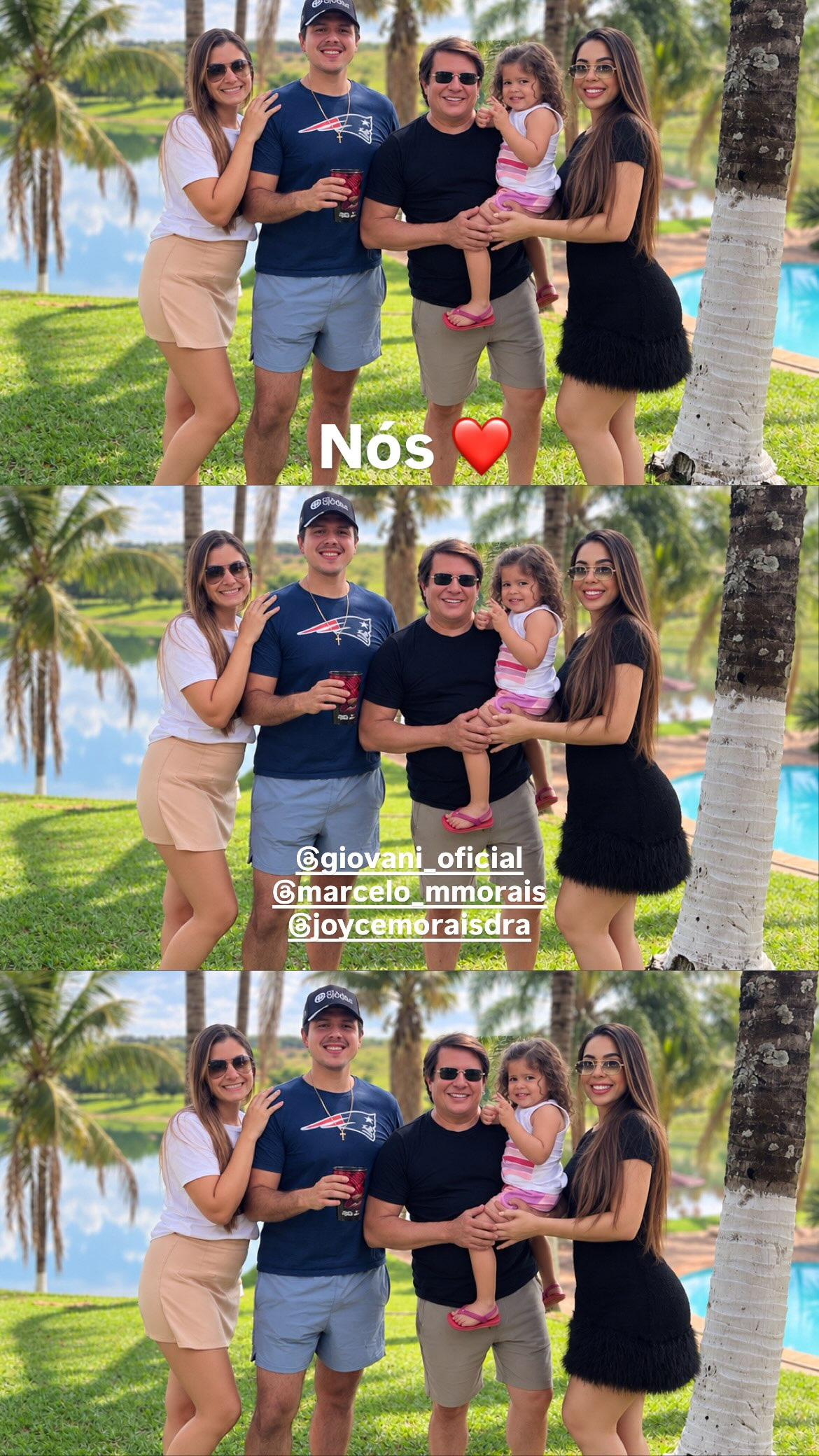 Flávia Correia se declarou para Giovani nas redes sociais - Foto: Reprodução/ Instagram@flavinhacorreia_