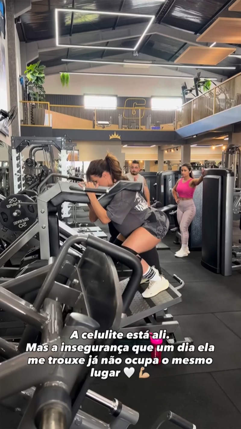 Franciele Mattos falou sobre celulites e deu exemplo de amor-próprio - Foto: Reprodução/ Instagram@franciellemattos