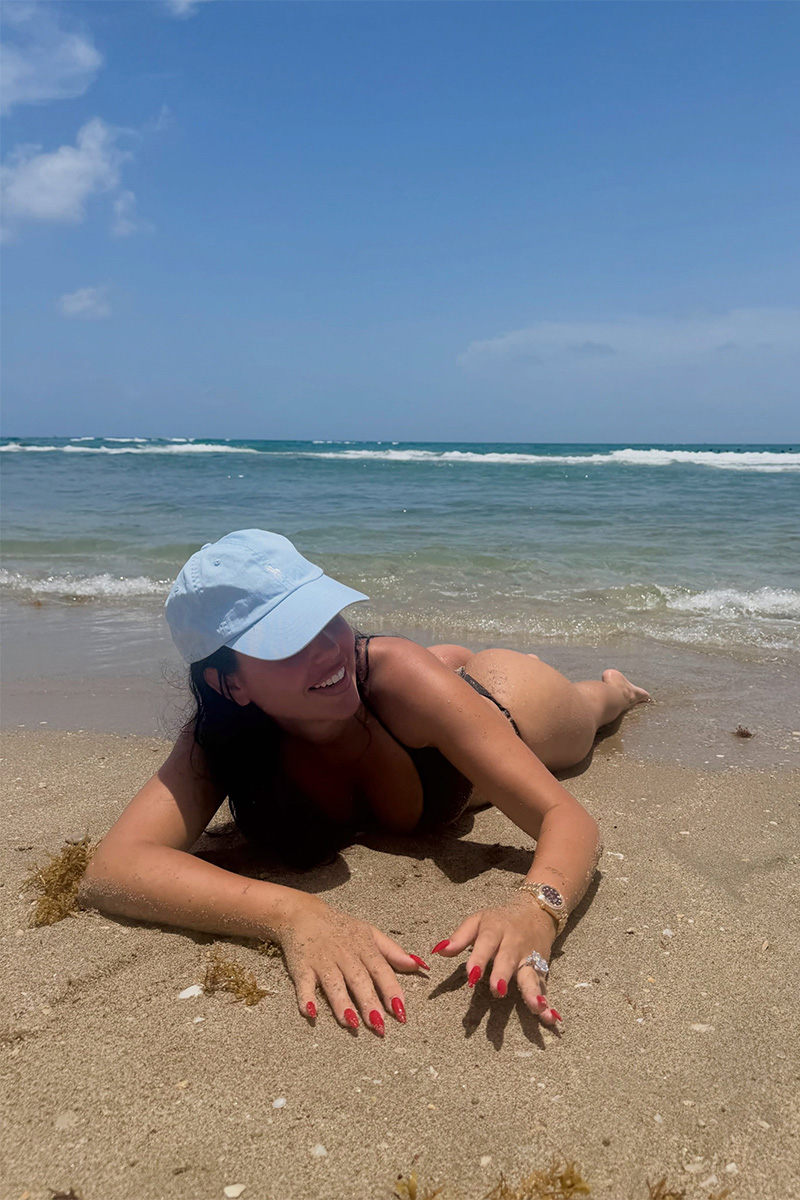 Georgina Rodríguez mostrou dia de praia em Miami - Foto: Reprodução/ Instagram@georginagio