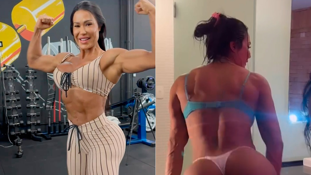 Cenapop · Gracyanne Barbosa dança de lingerie com amiga antes de sauna:  veja o vídeo