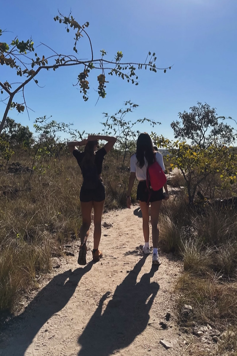 Grazi Massafera exibiu a boa forma de biquíni na Chapada dos Veadeiros - Foto: Reprodução/ Instagram@massafera