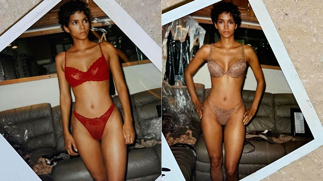 Cenapop · Halle Berry aparece de lingerie nos bastidores do filme de  Dorothy Dandridge