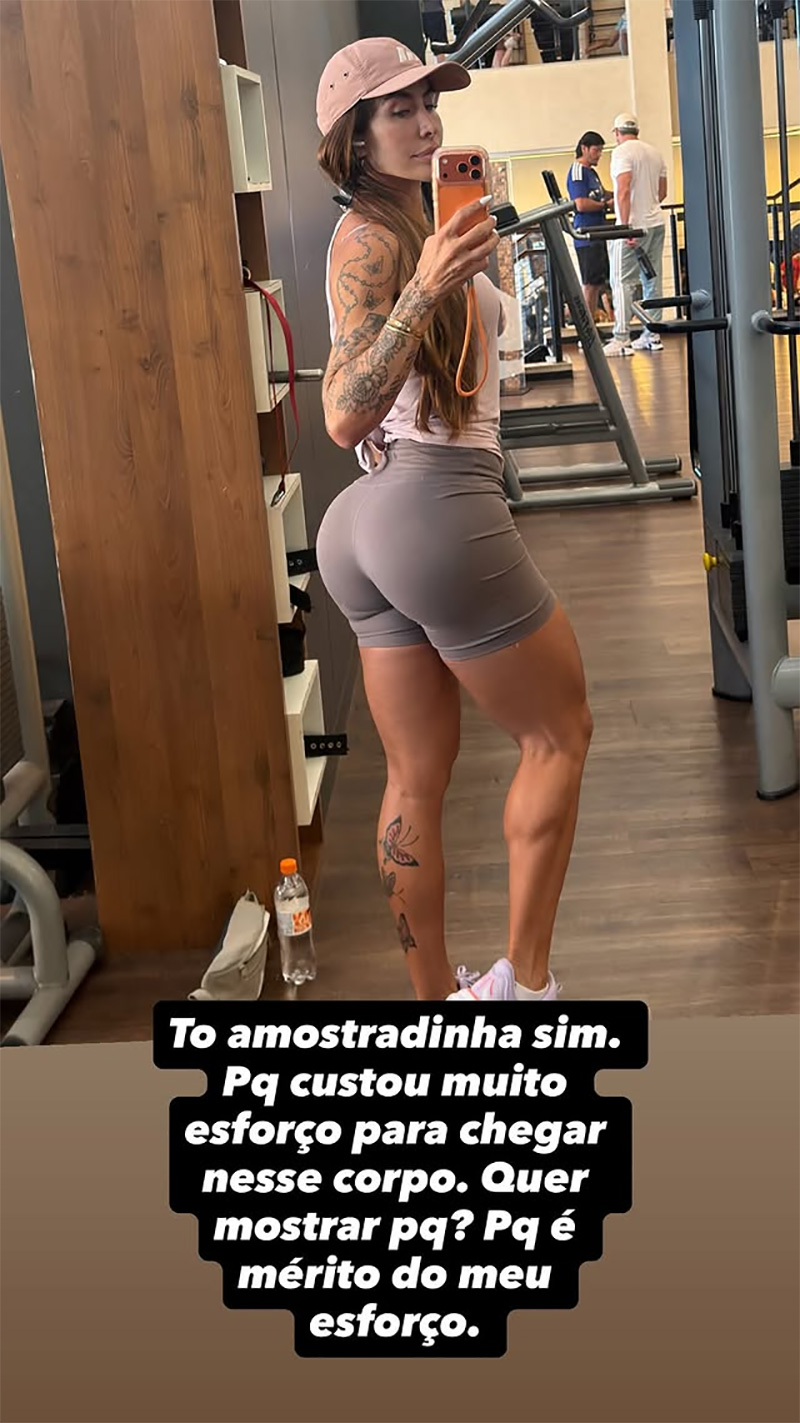 Jaque Khury contou que sentia culpa por mostrar o corpo - Foto: Reprodução/ Instagram@jaquekhury