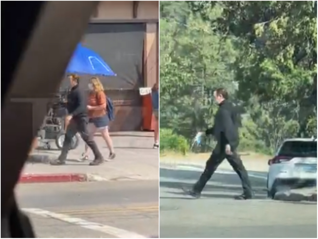 Kevin Spacey é flagrado nas ruas da Califórnia, gravando novo filme